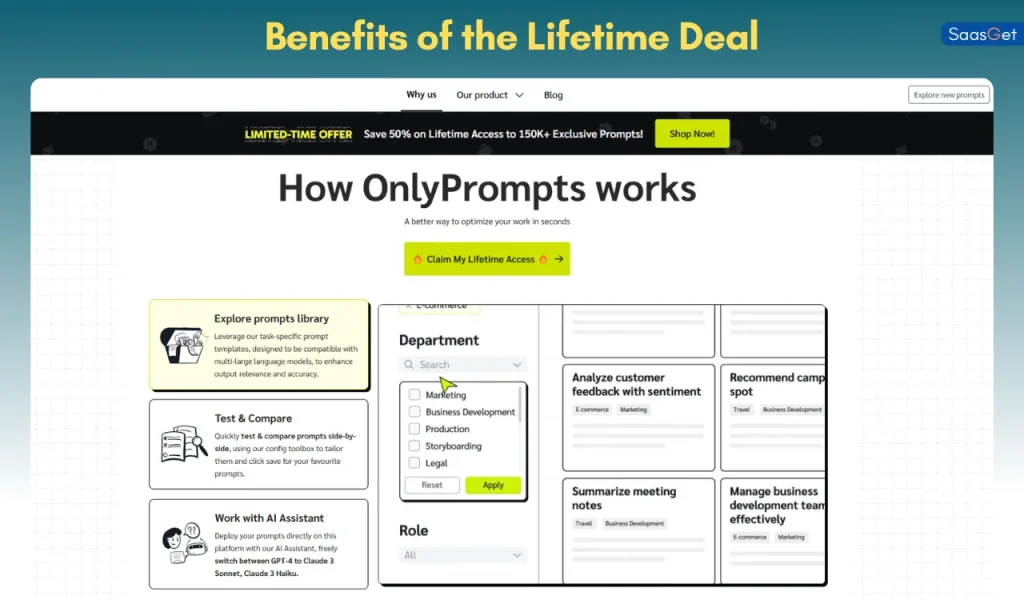 Benefits of the Lifetime Deal