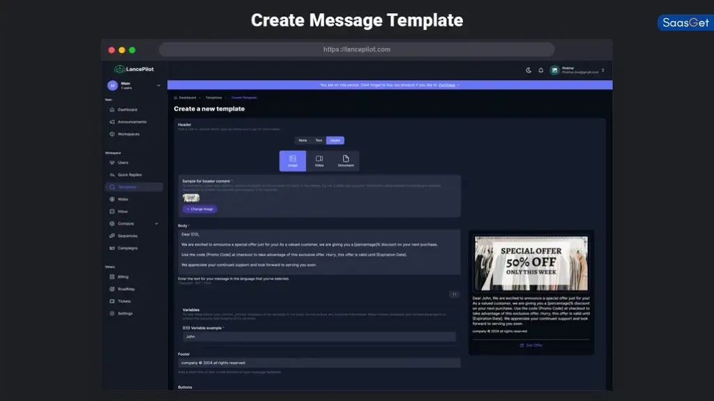 Challenges of LancePilot