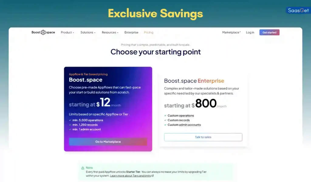 Exclusive Savings
