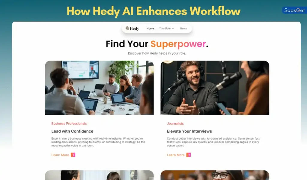 How Hedy AI Enhances Workflow