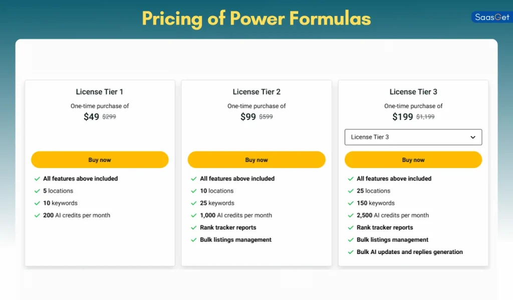 Price of Local Rank Tracker