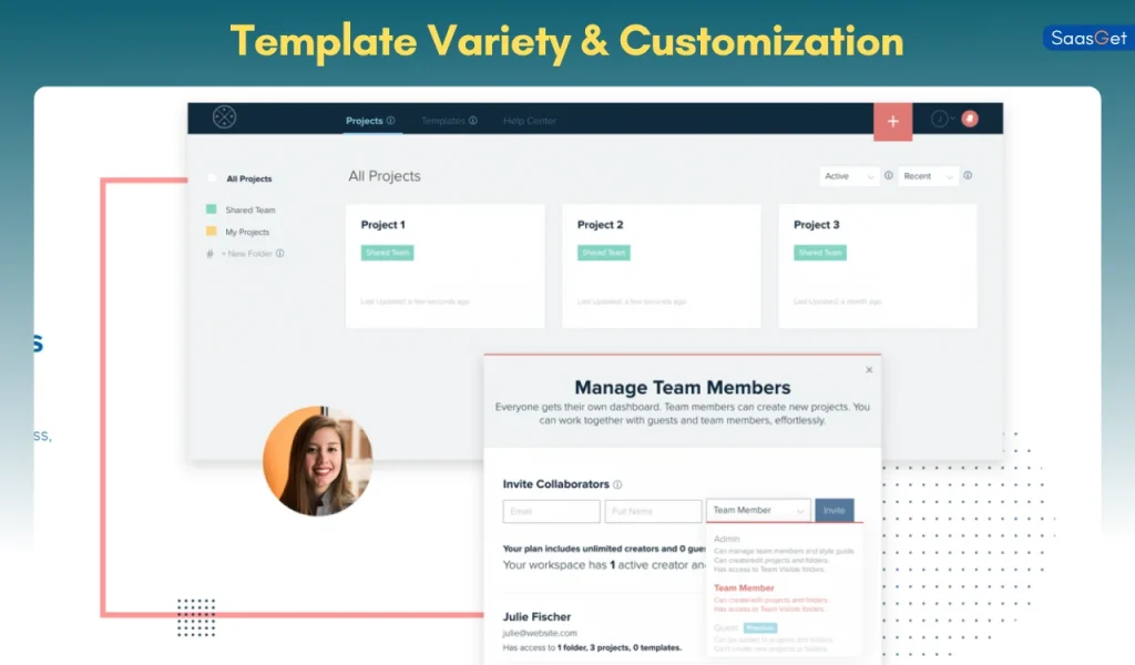 Template Variety & Customization