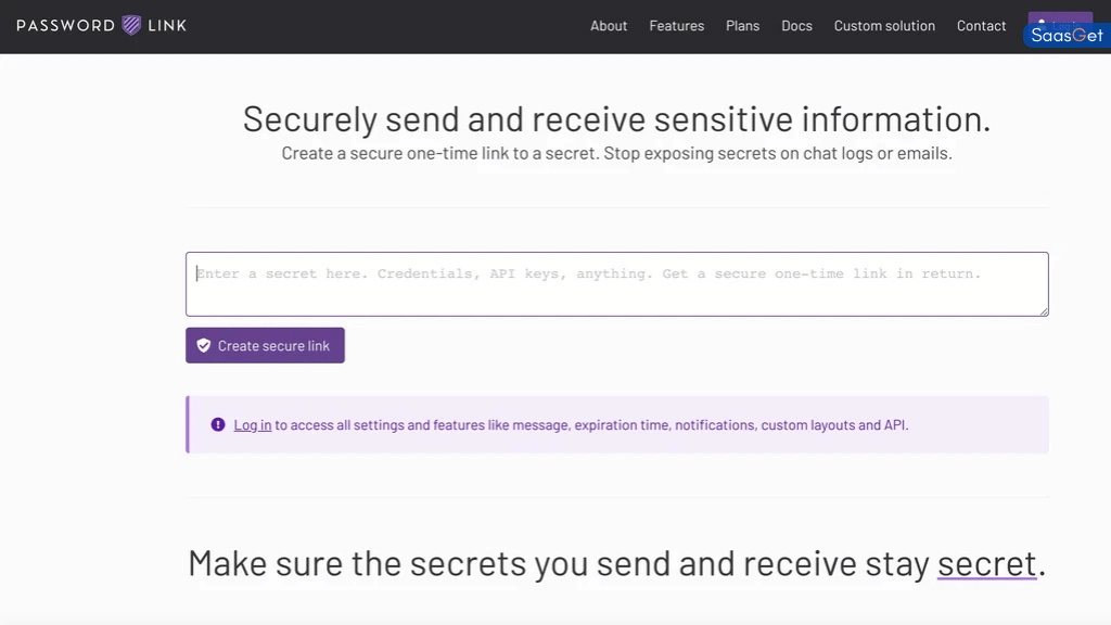 Password.link Lifetime Deal Review